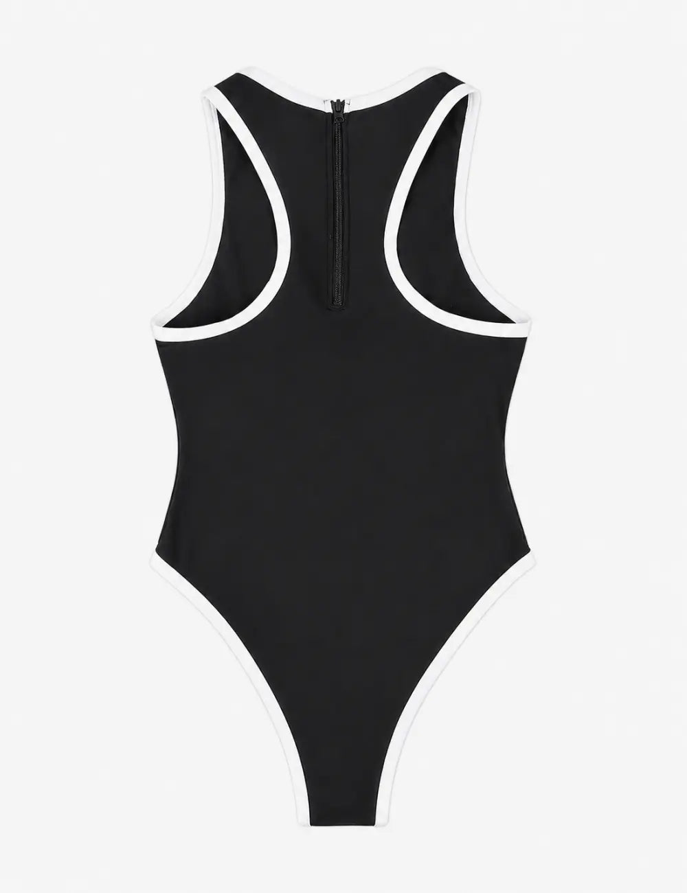 Ladies Color Block One Piece Swimsuit