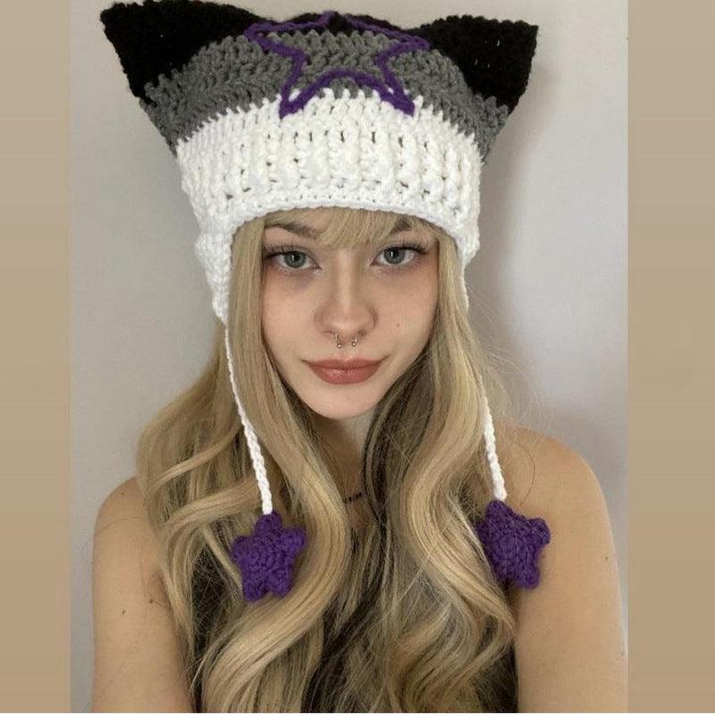 Ladies Dome Stripe Hat 20292