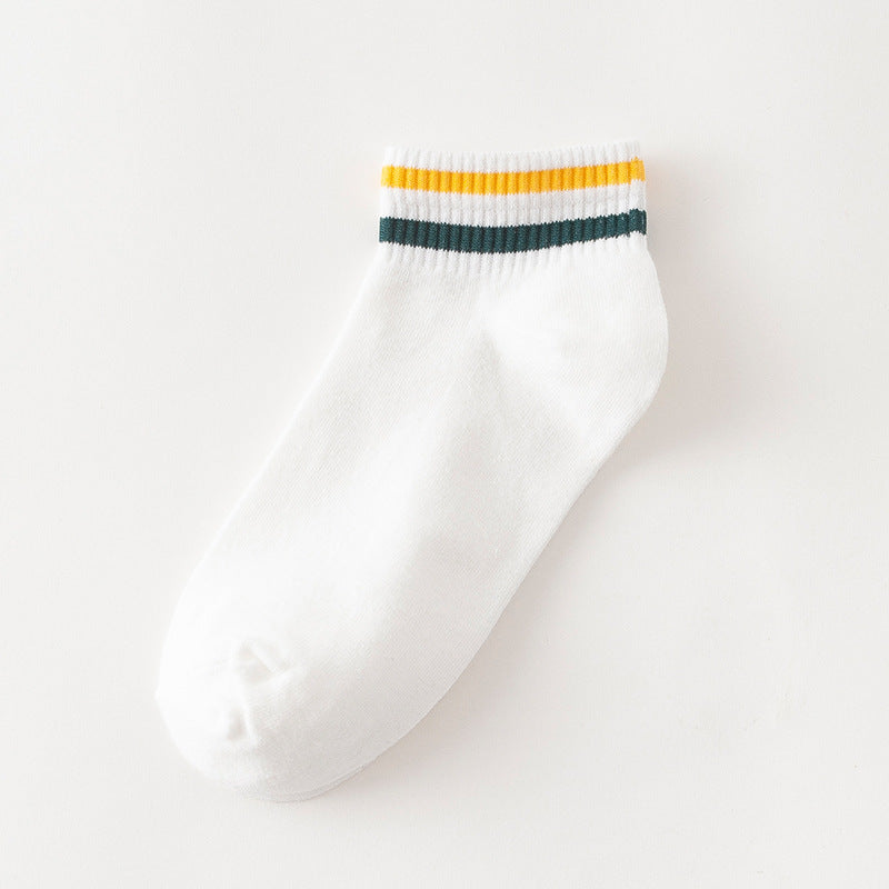 Ladies EverydayColor Stripe Knit Socks SKAS50026