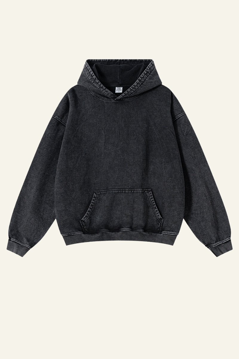 Men's Fall Clothing 480 Heavyweight Washed Cotton Hoddie