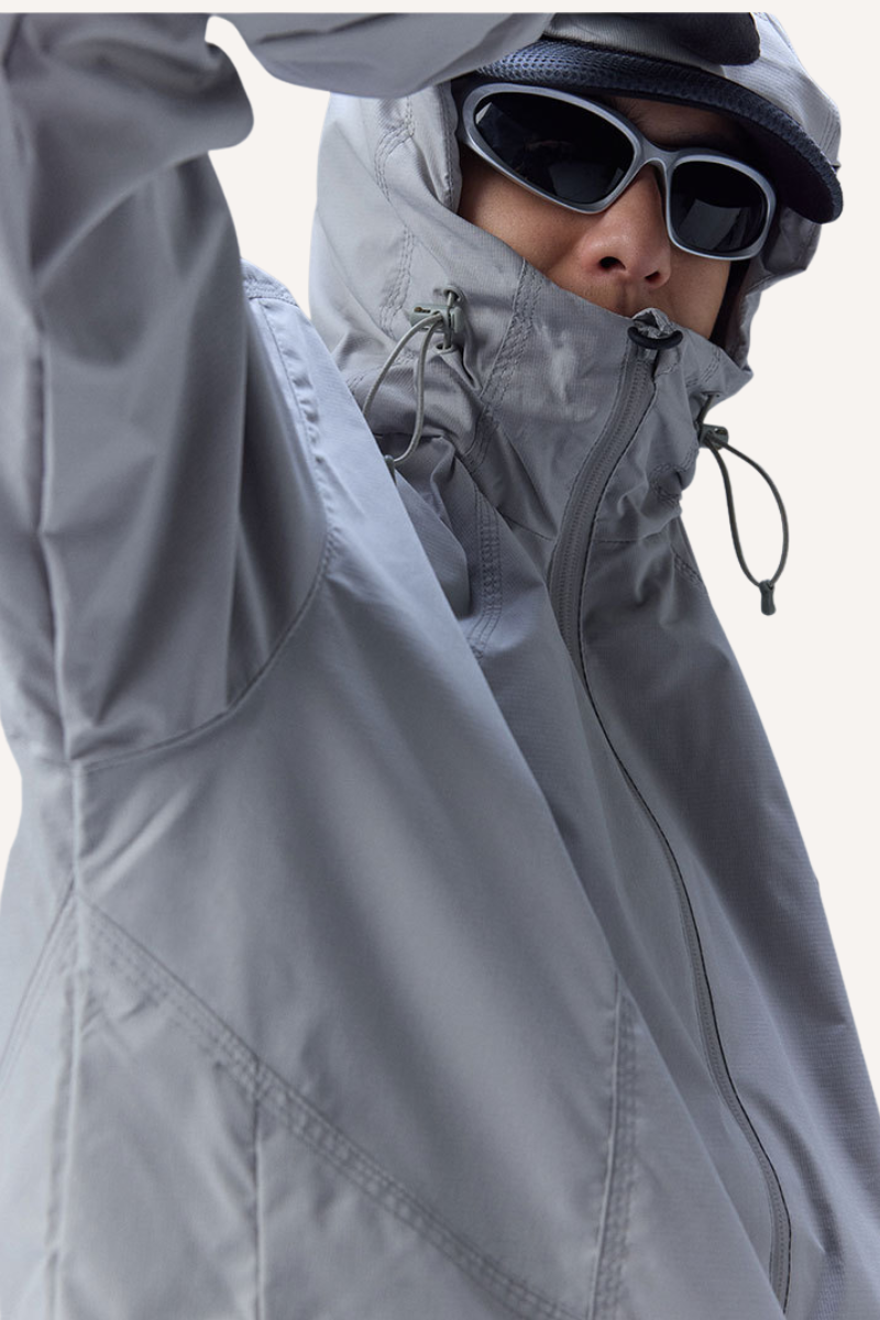 Unisex 3N Light Waterproof Hooded Outdoor Cycling Jacket