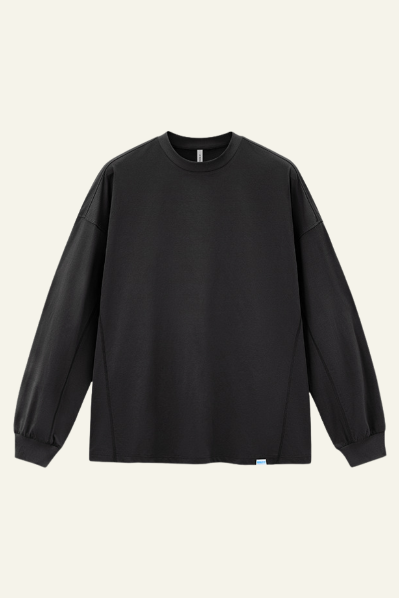 Men's Streetwear  Solid Lightweight Quick-dry Pullover