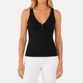 Ladies Halter Neck Button Sleeveless Top