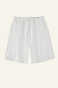 Women's  Cotton Heavyweight Drawstring Straight Leg Short