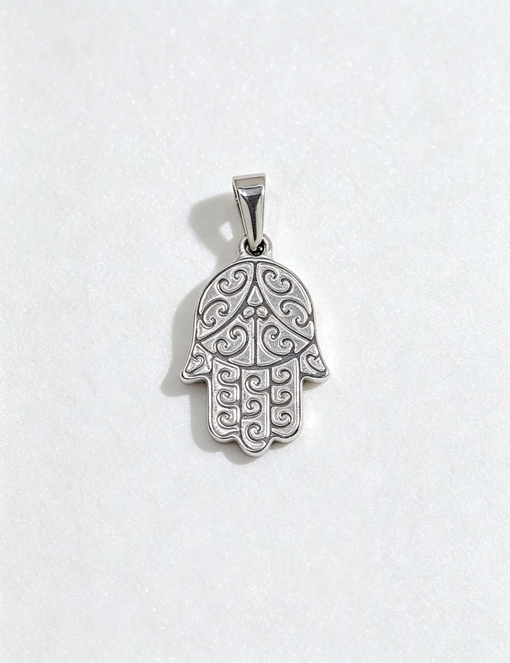 Ladies Sliver Cross Snake Hamsa Mushroom Ankh Pendant Charms