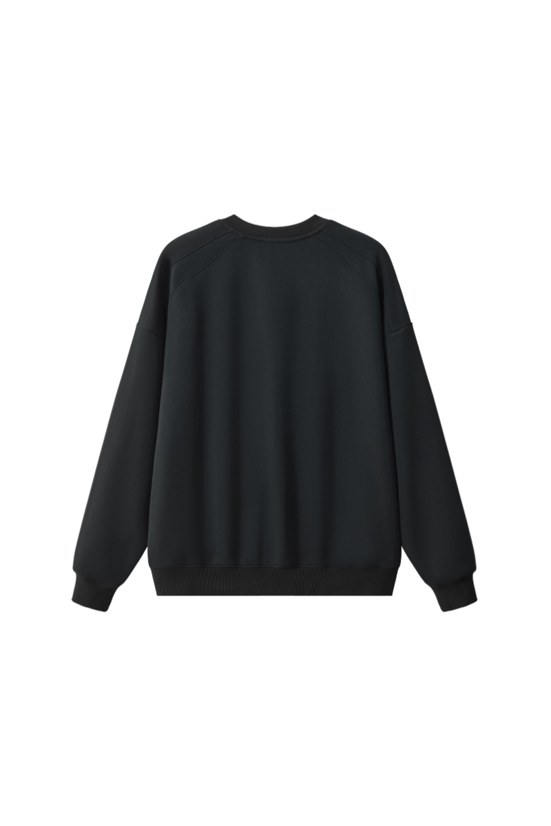 Unisex Fall Clothing Blend Raglan Pullover Sweatshirt