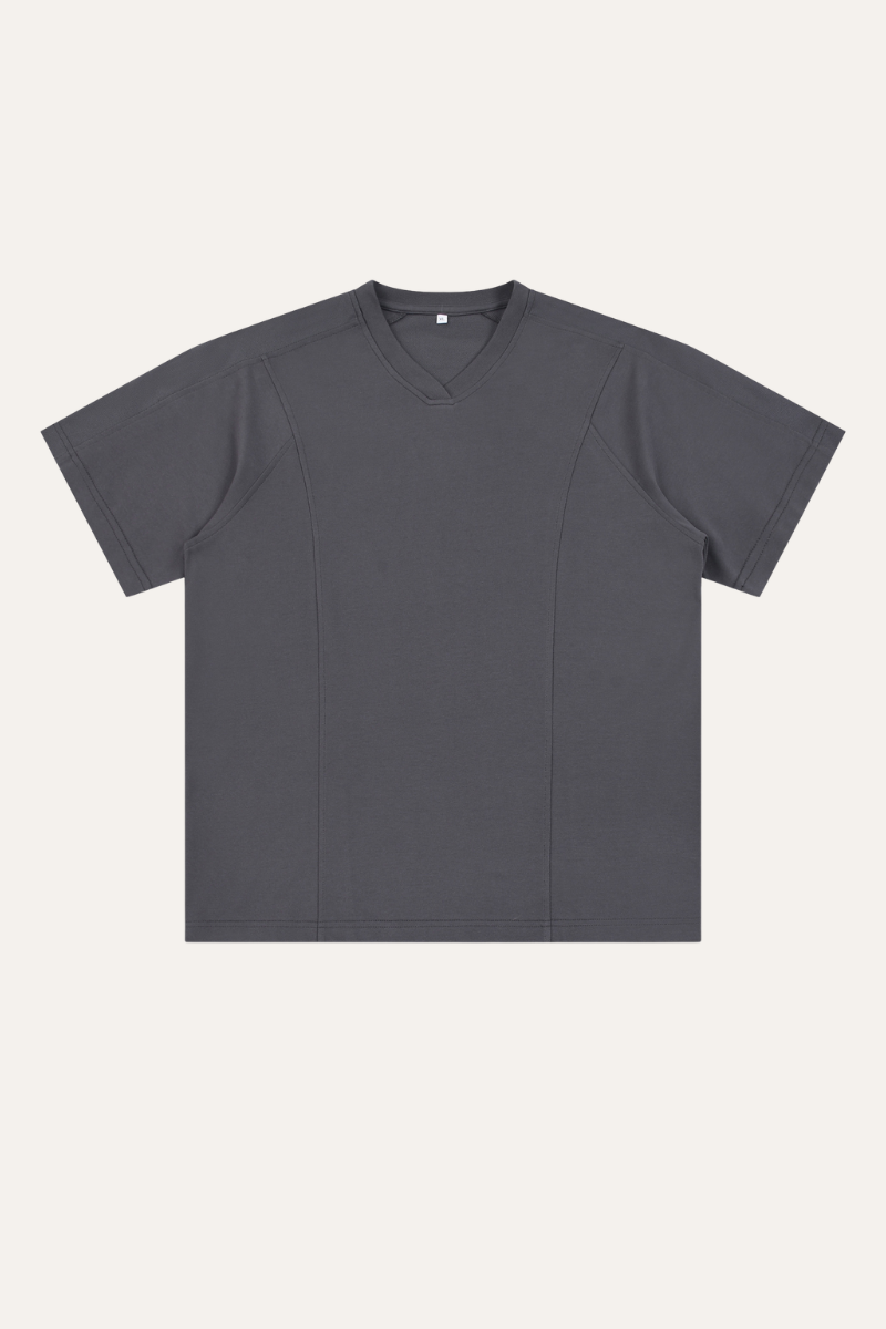 Men's Summer 240g Mesh V-Neck Breathable Tee