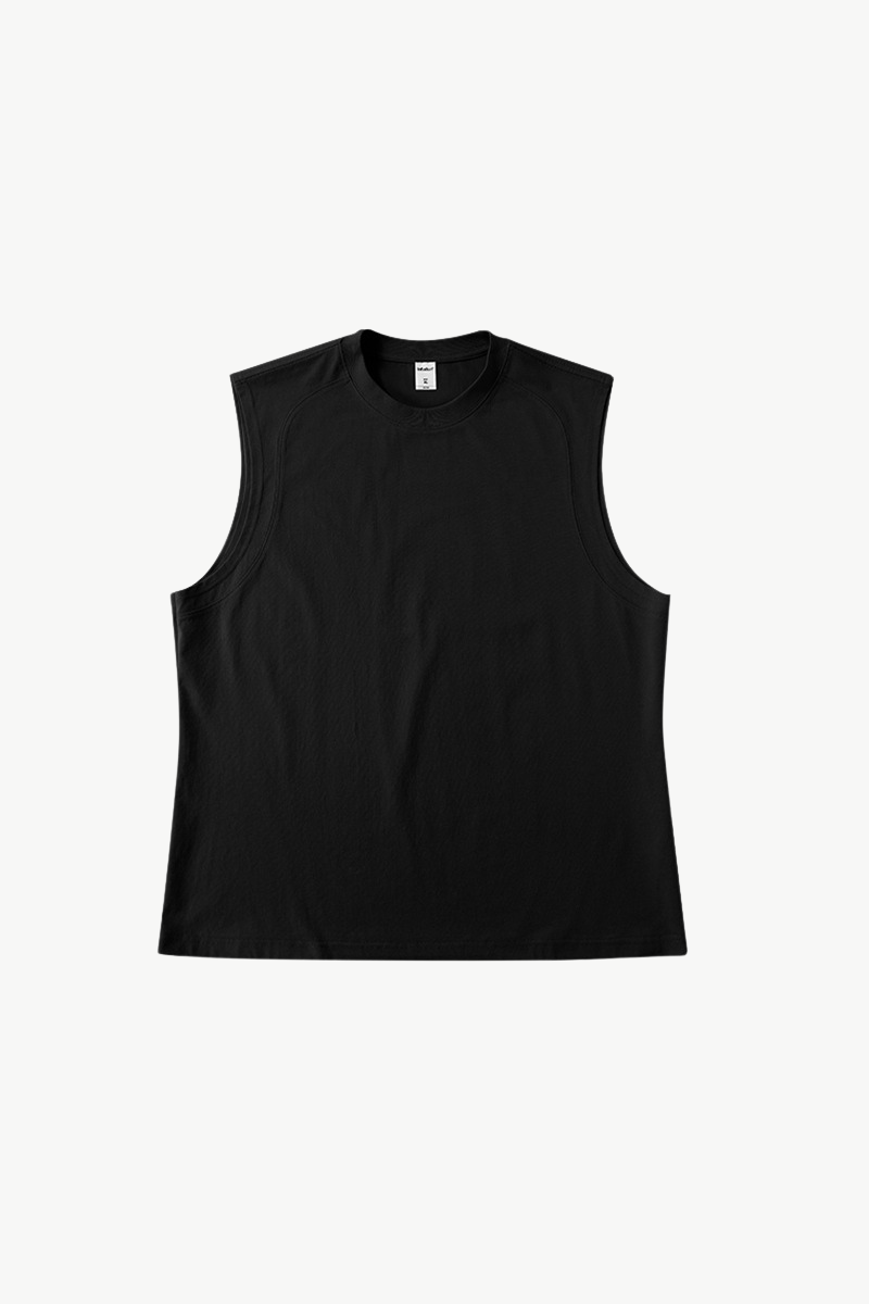 Women's High Elasticity 220g Raglan Sleeveless Tank Top