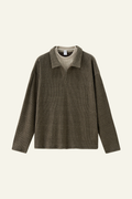 Men's Streetwear Faux Two-piece Patchwork Sweatshirts