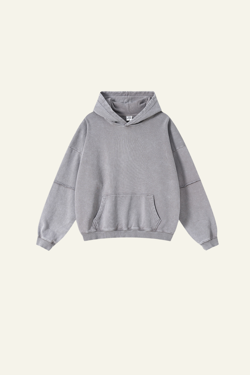 Men's Fall Clothing Heavyweigt Fake Patchwork Hoodie