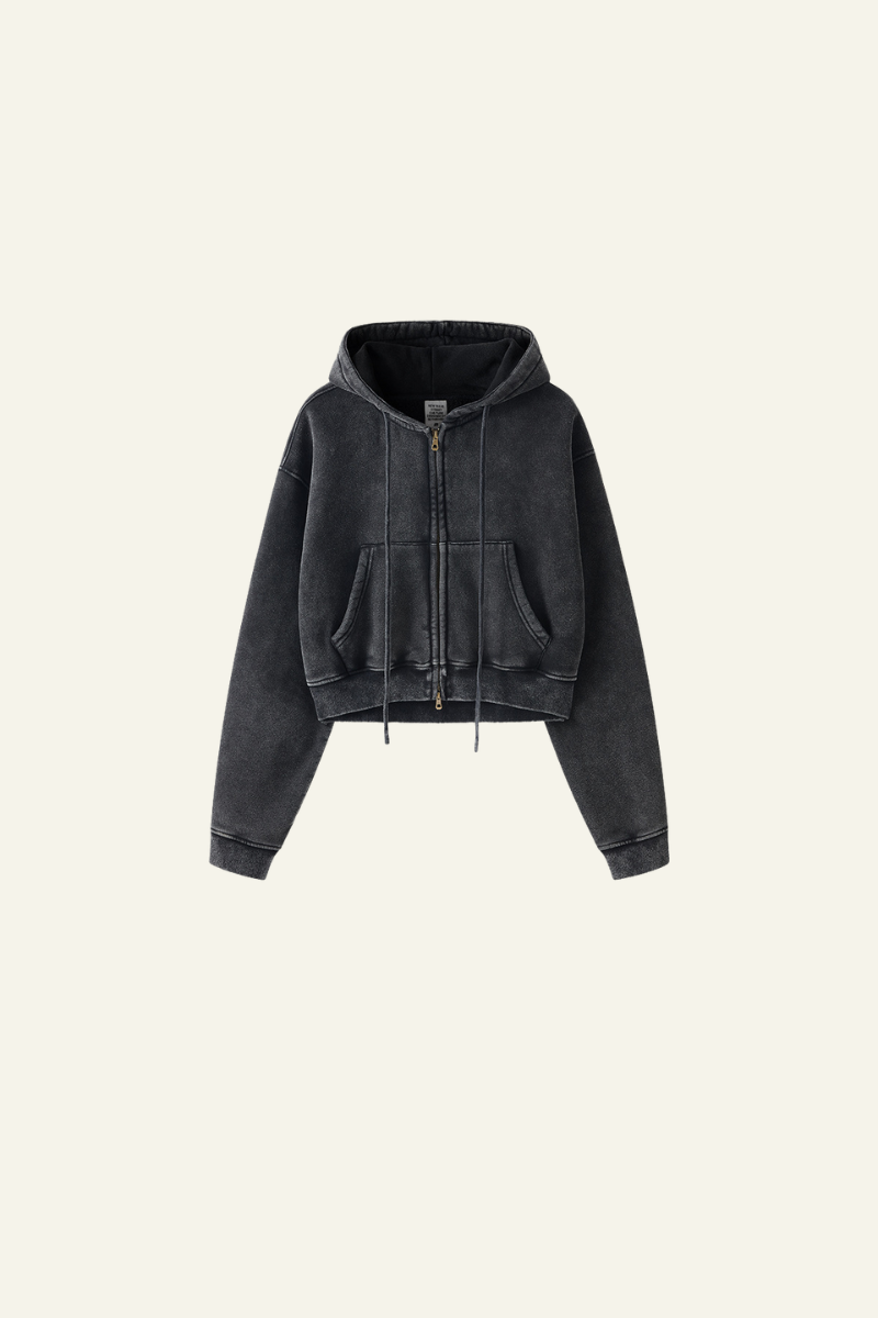 Women's Lightweight Full Zipper Hooded Jacket