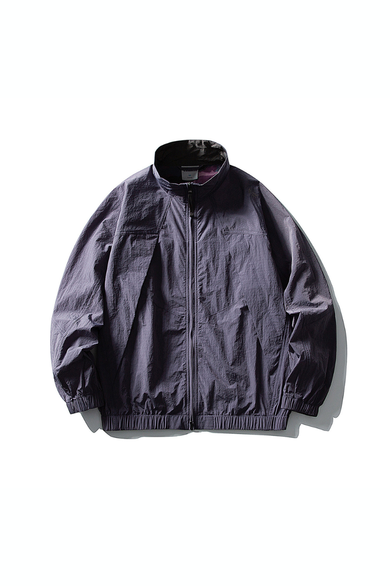Unisex Outdoor Colorblock Quick Dry UPF Light Jacket