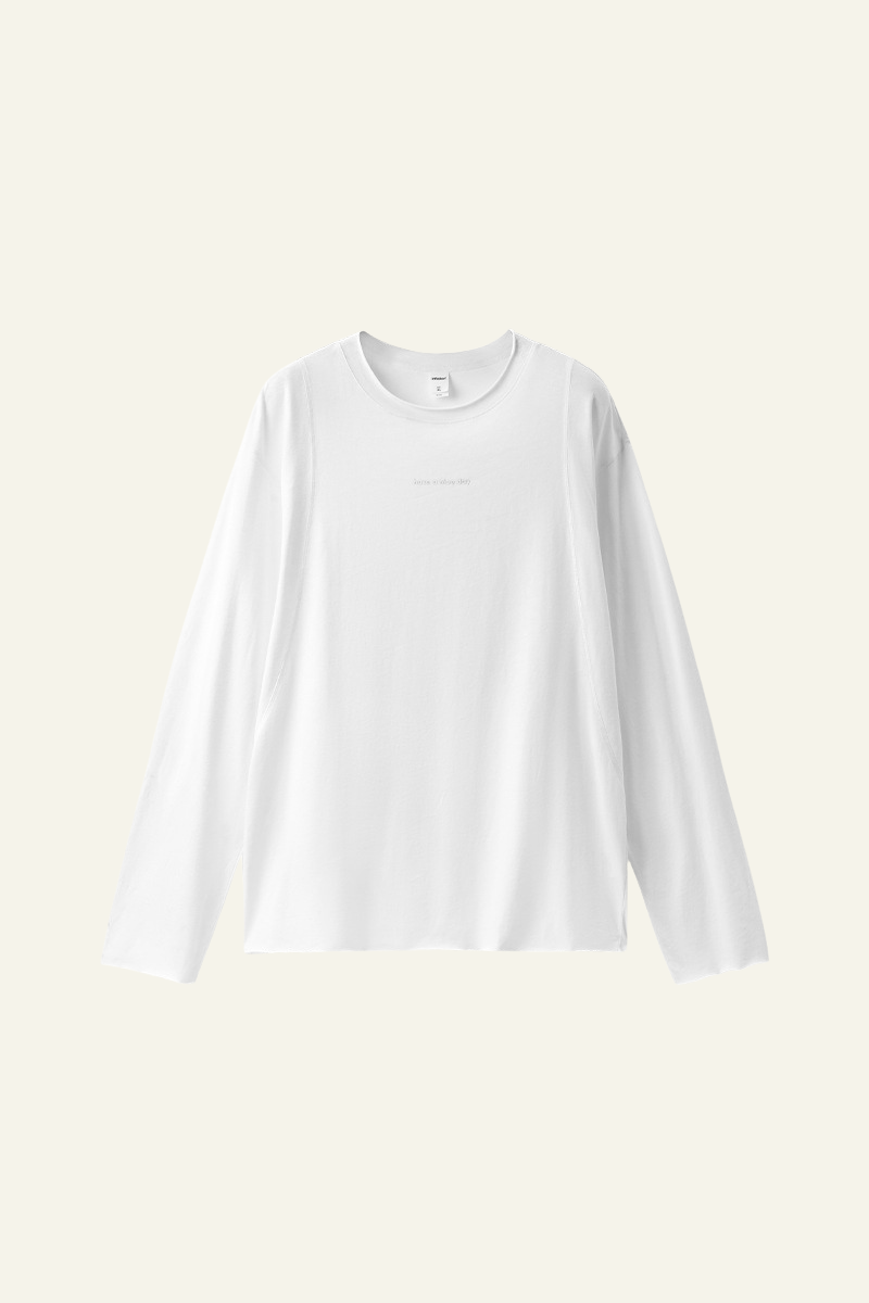 Men's Streetwear Retro Cotton Long-Sleeved T-shirt