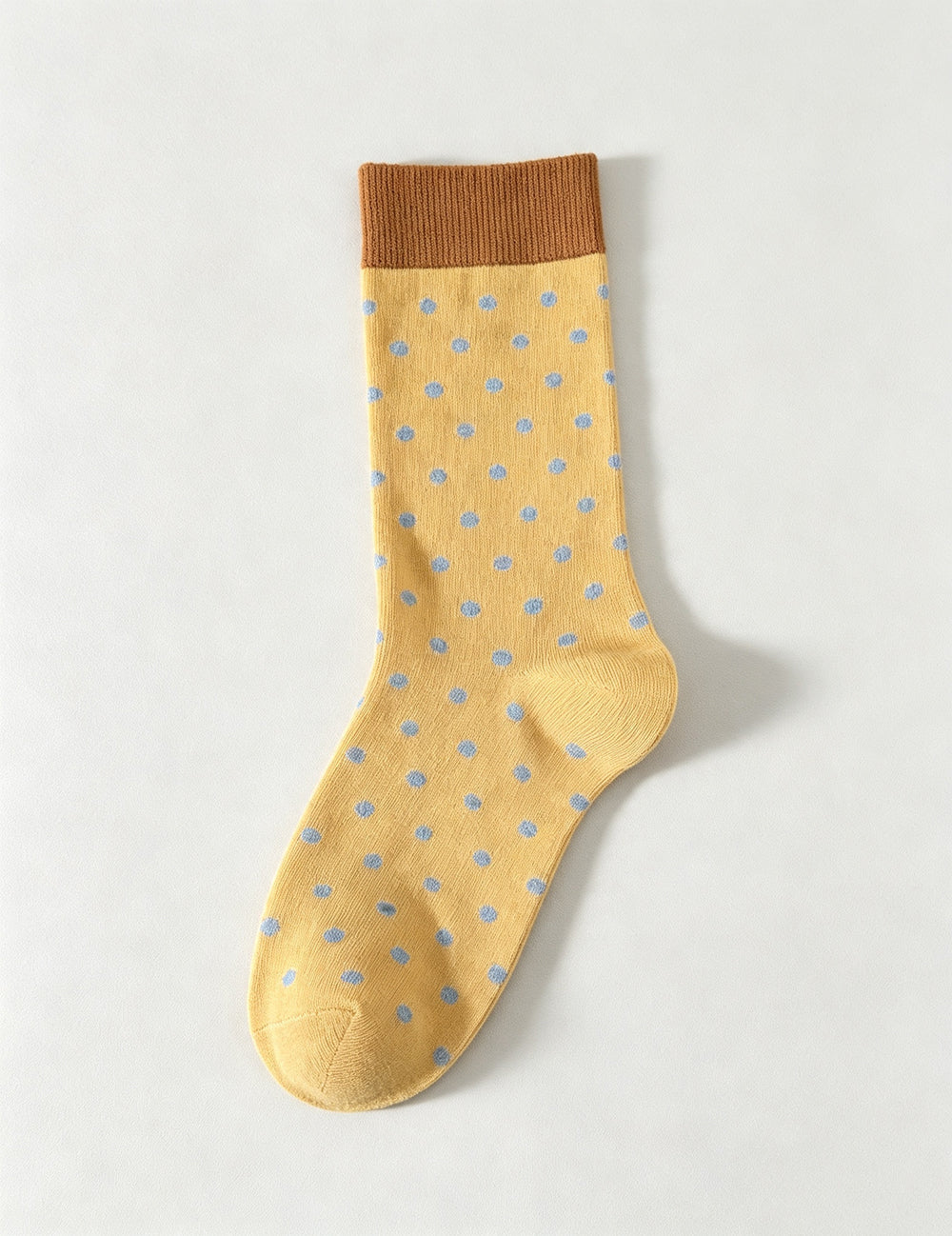 Ladies Cute Polka Dot Mid Calf Socks