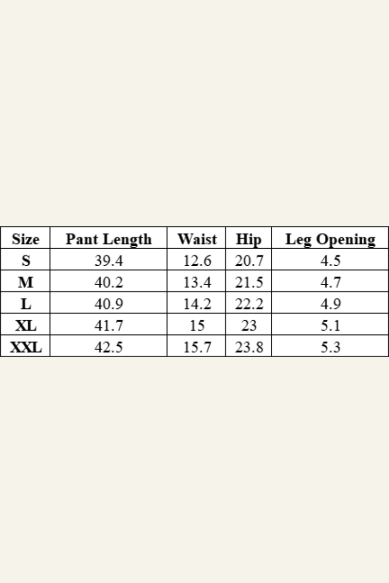 Men's Fall Clothing Vintage Washed Cotton Cuffed Sweatpants