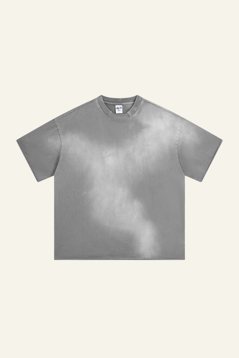 Women's Cotton Streetwear Washed Vintage  T-shirt