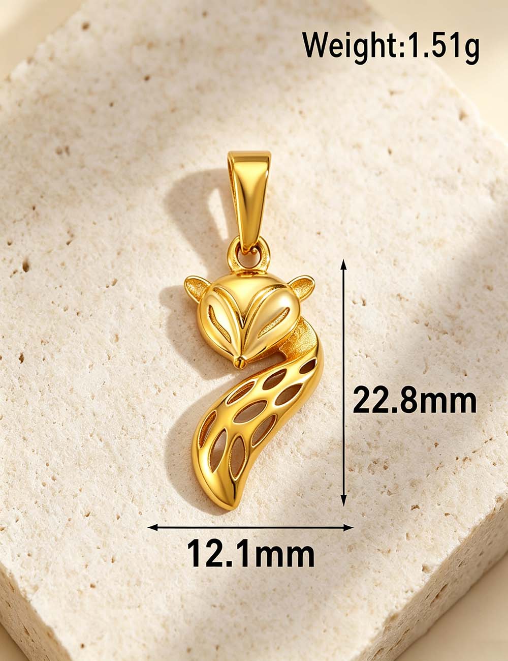 Ladies Punk Vintage Animal Tiger Bear Charm Pendant