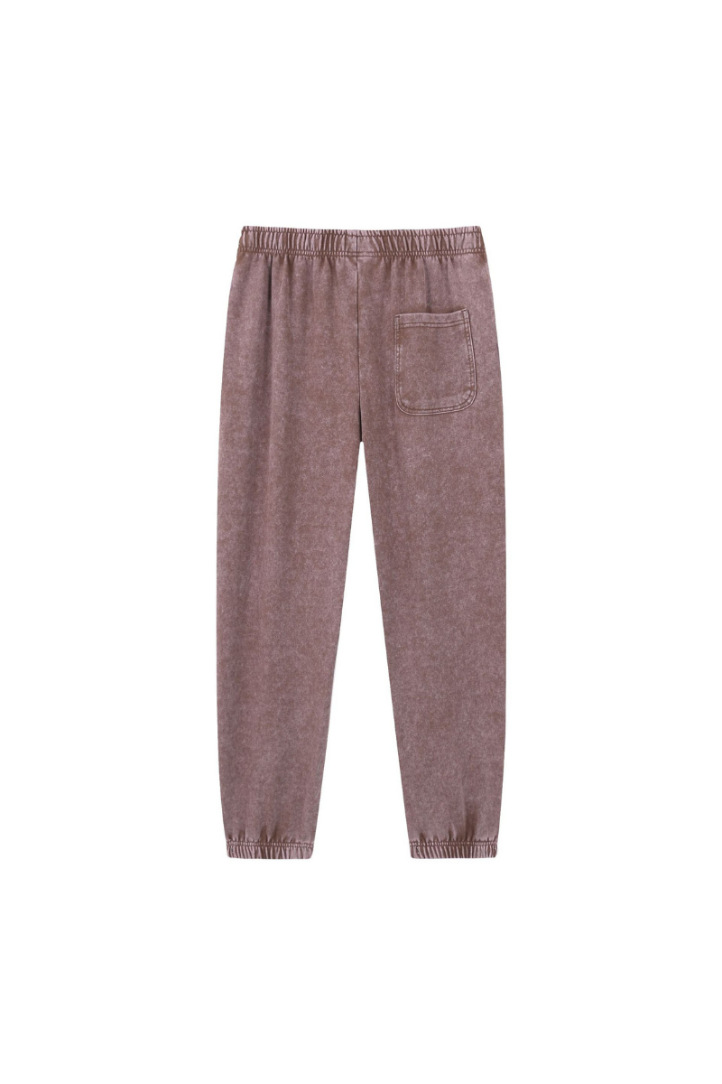 Unisex Fall Clothing 400G Washed Vintage Relaxed Sweatpants