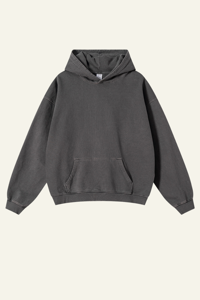 Men's Fall Clothing 480 Heavyweight Washed Cotton Hoddie