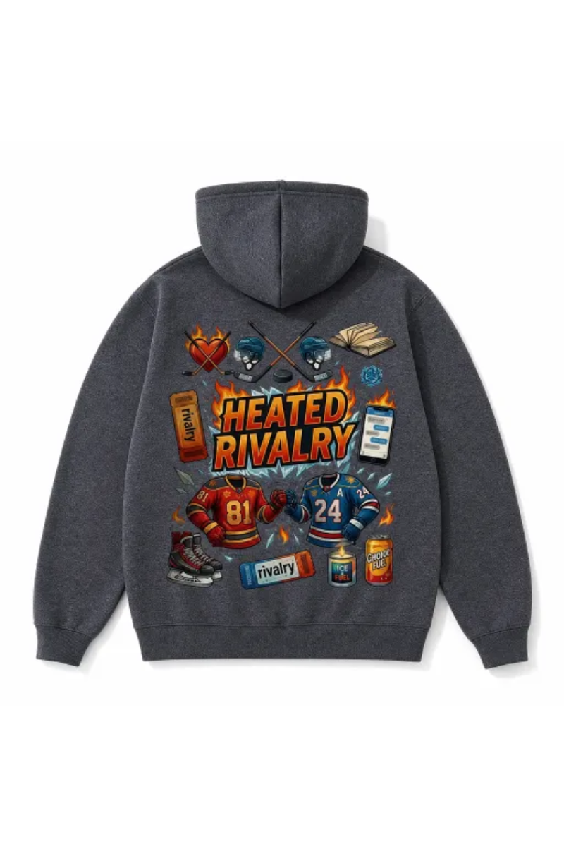 Women Fall Clothing Heated Rivalry Graphic Oversized Hoodie