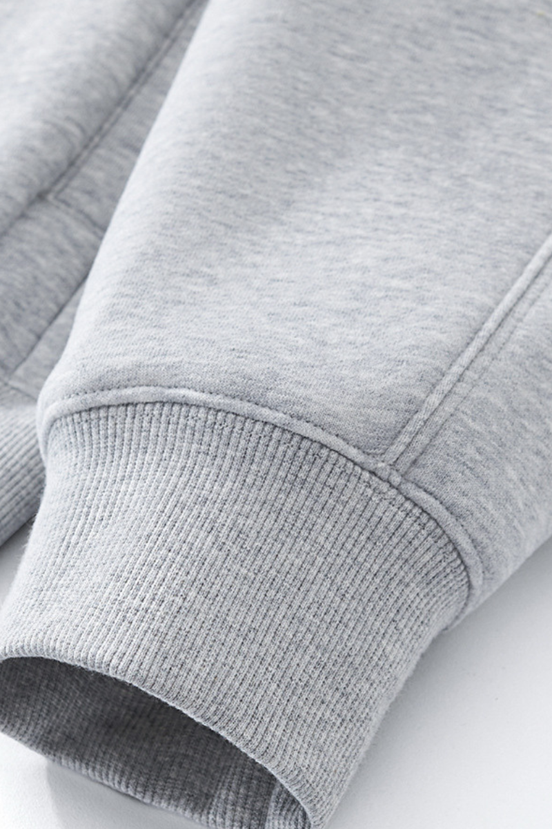 Men's Fall Clothing Stand Collar Fleece Zipper Jacket