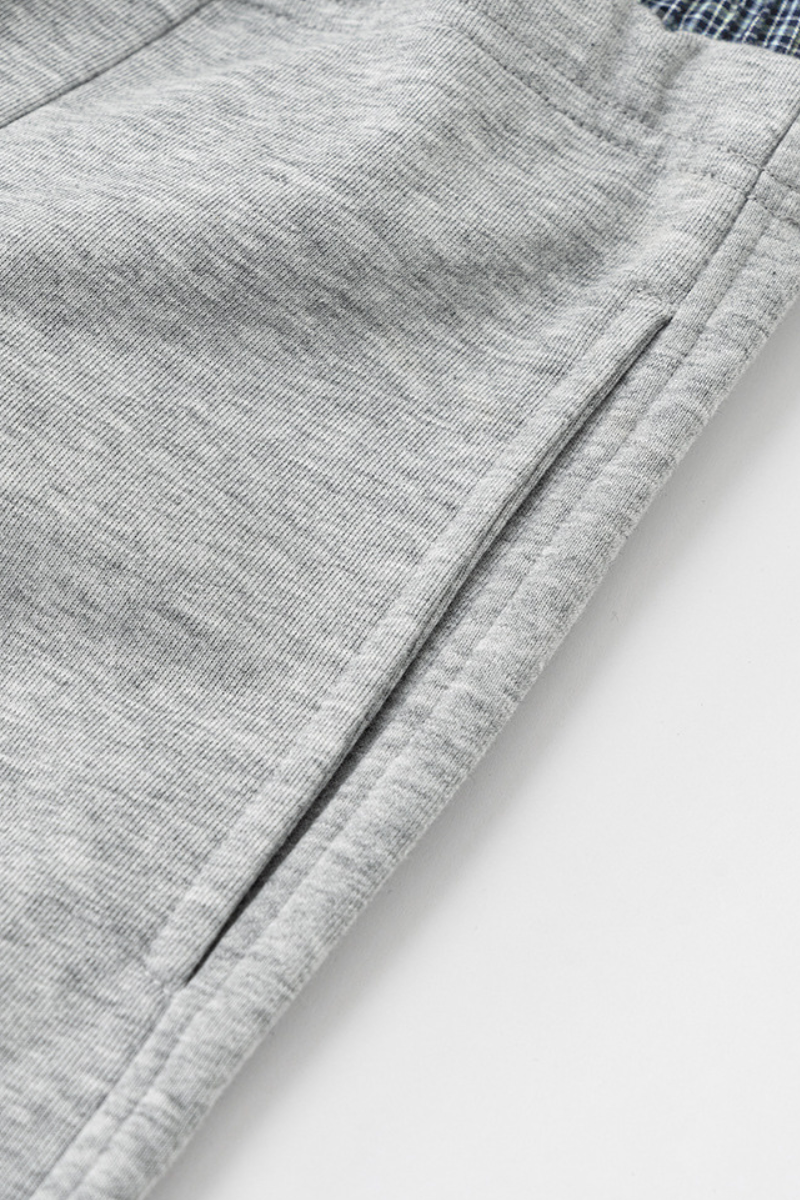 Men's Streetwear Double-Waistband Straight Leg pants.
