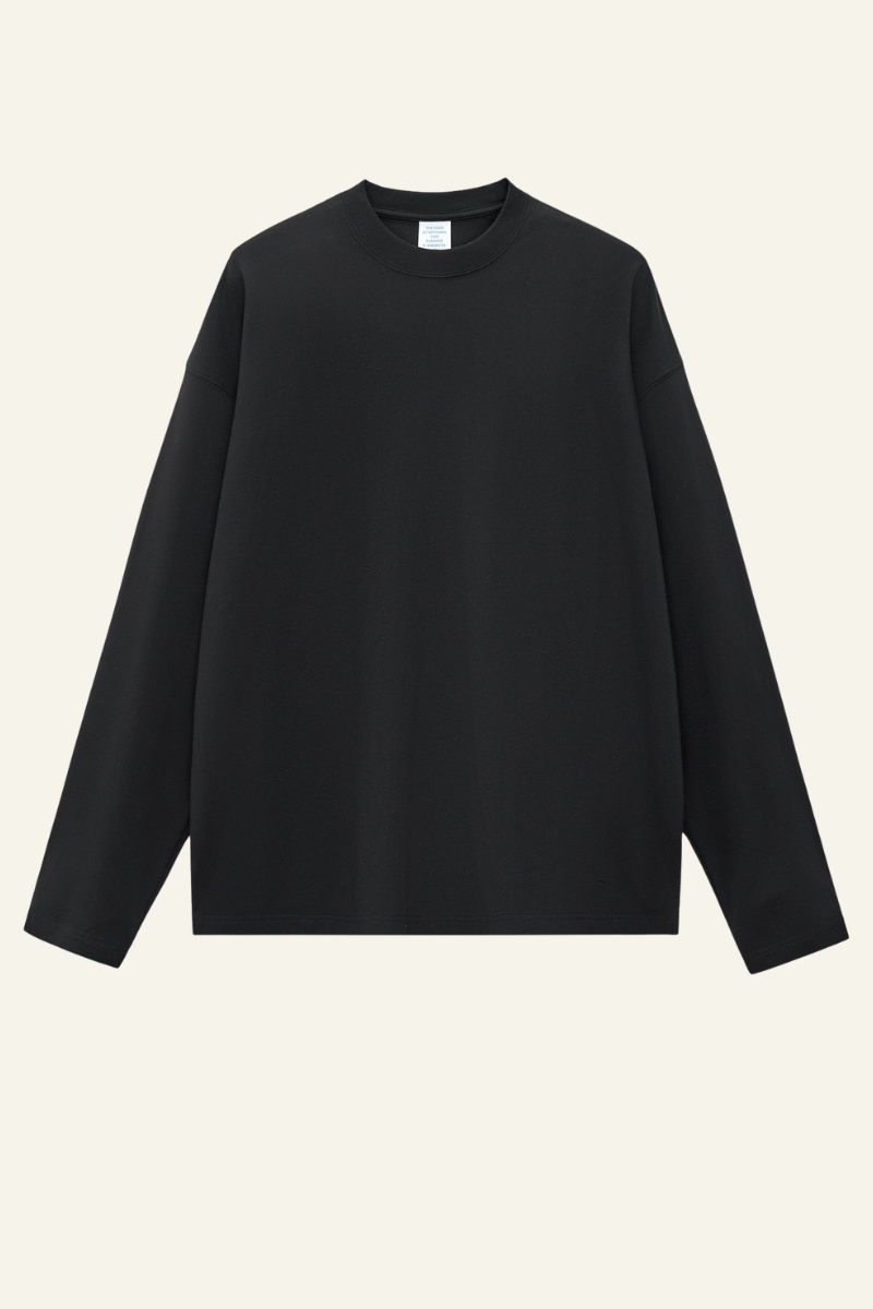 Men's Cotton 270 Heavyweight Long-Sleeved T-shirt.