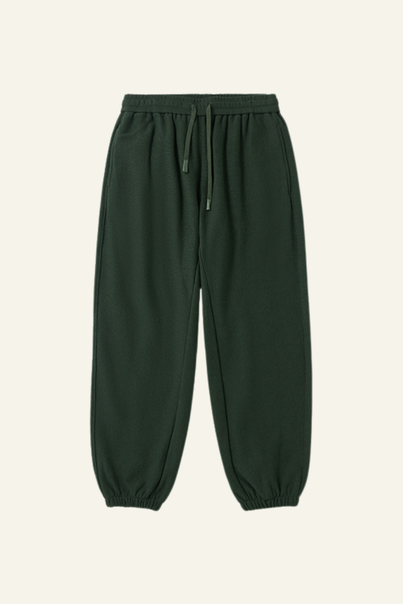 Men's Cotton Streetwear Drawstring Cuffed Sweatpants
