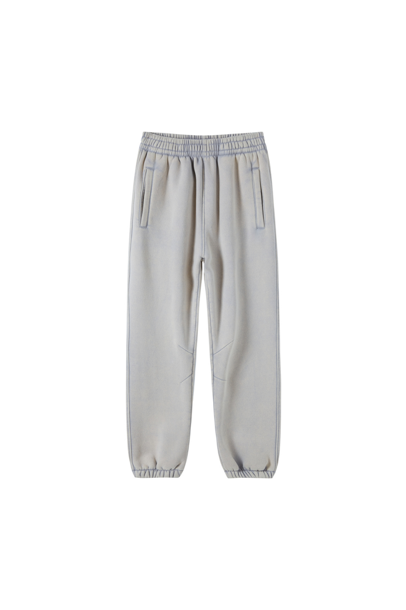 Women Fall Clothing Wax Washed Relaxed Jogger Pants