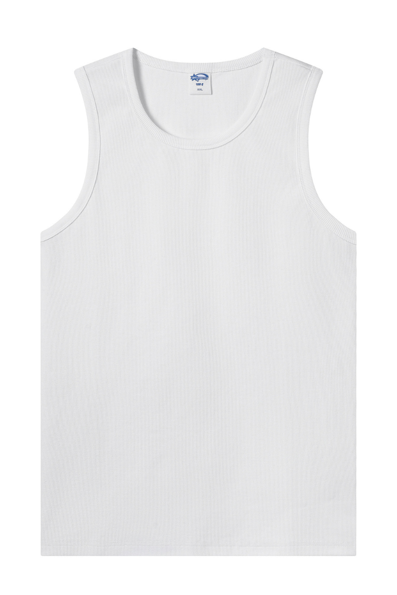 Unisex Fall Clothing 430g Heavy Ribbed Sleeveless Tank