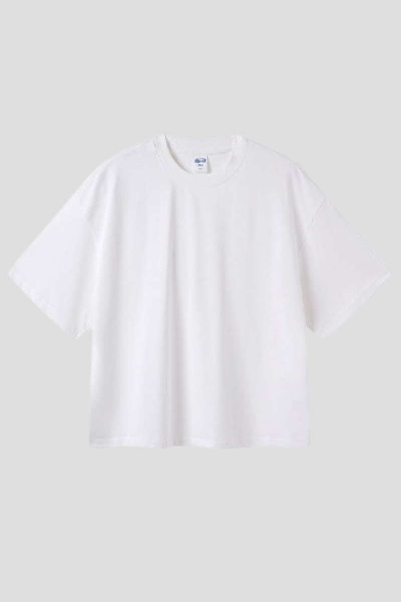 Women's Summer 275g Cotton Boxy Oversized Tee