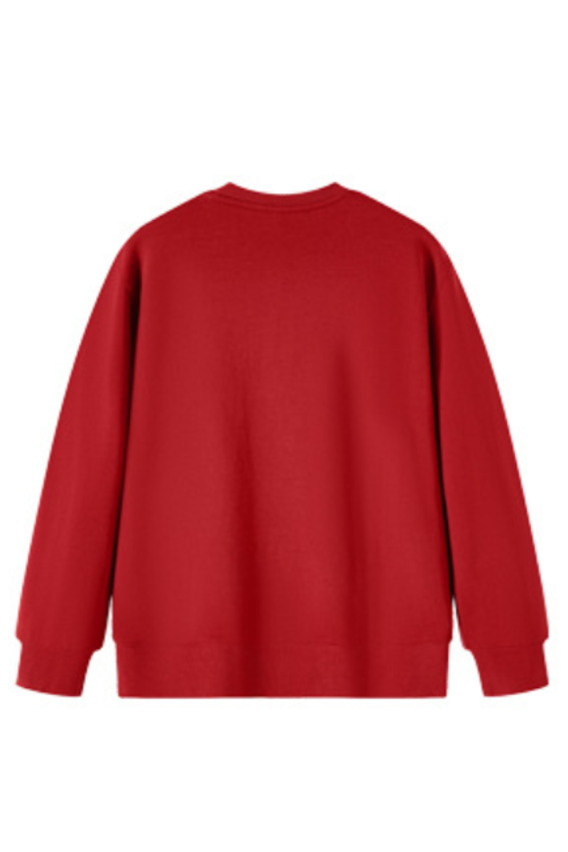 Men Fall Clothing 380gsm 100% Cotton Crew Neck Sweatshirt