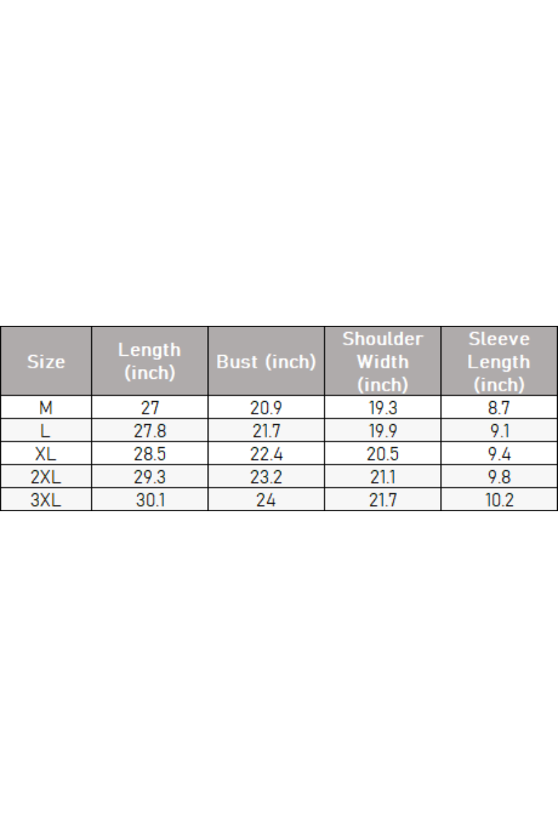 Unisex Summer 7A AntiMite Cooling 3Stitch Cotton Solid Tee