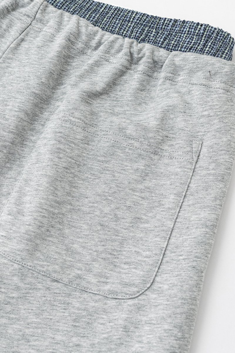 Men's Streetwear Double-Waistband Straight Leg pants.