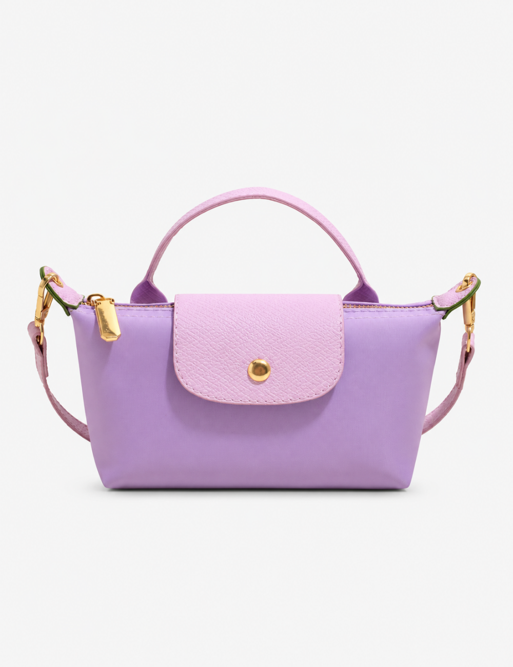 Ladies Color Block Flap Crossbody Bag Phone Wallet Bag