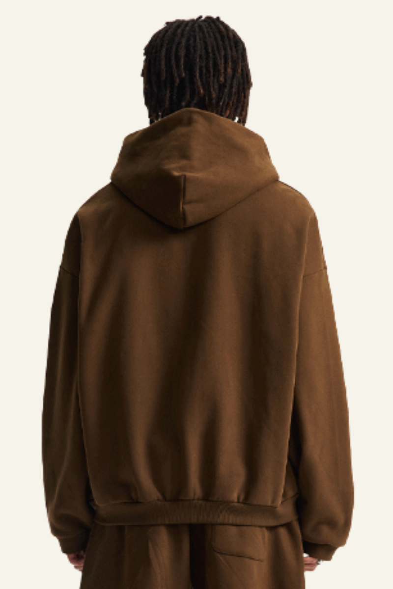 Men's Fall Clothing Streetwear Full Zipper Hoodie Jacket