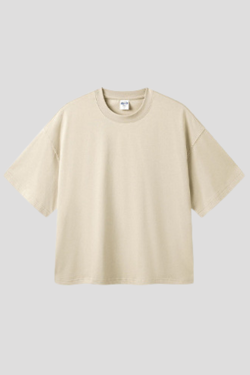 Men's Summer 275g Cotton Boxy Oversized Tee