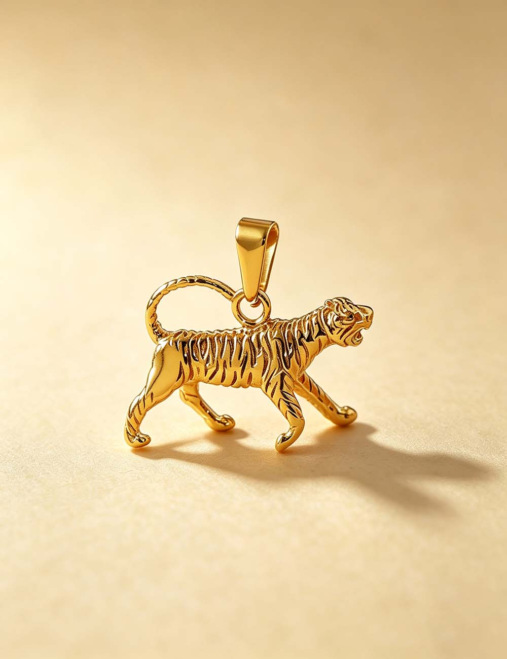 Ladies Punk Vintage Animal Horse Tiger Charm Pendant