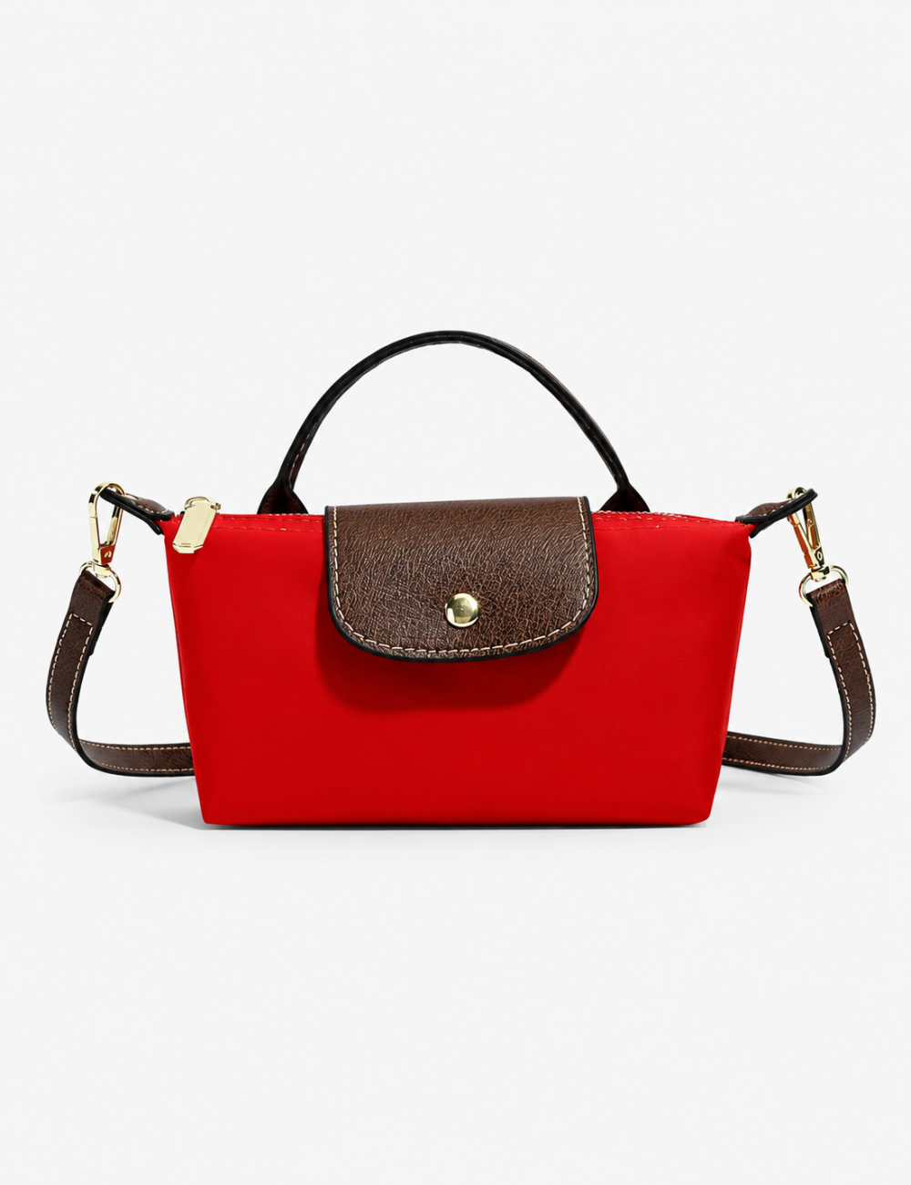 Ladies Color Block Flap Crossbody Bag Phone Wallet Bag