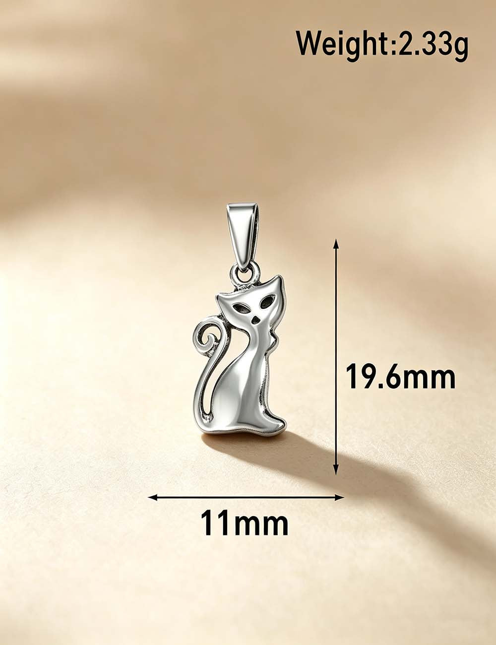Ladies Punk Vintage Animal Tiger Bear Charm Pendant