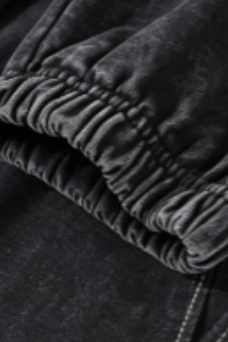 Unisex Fall Clothing 400G Washed Vintage Relaxed Sweatpants