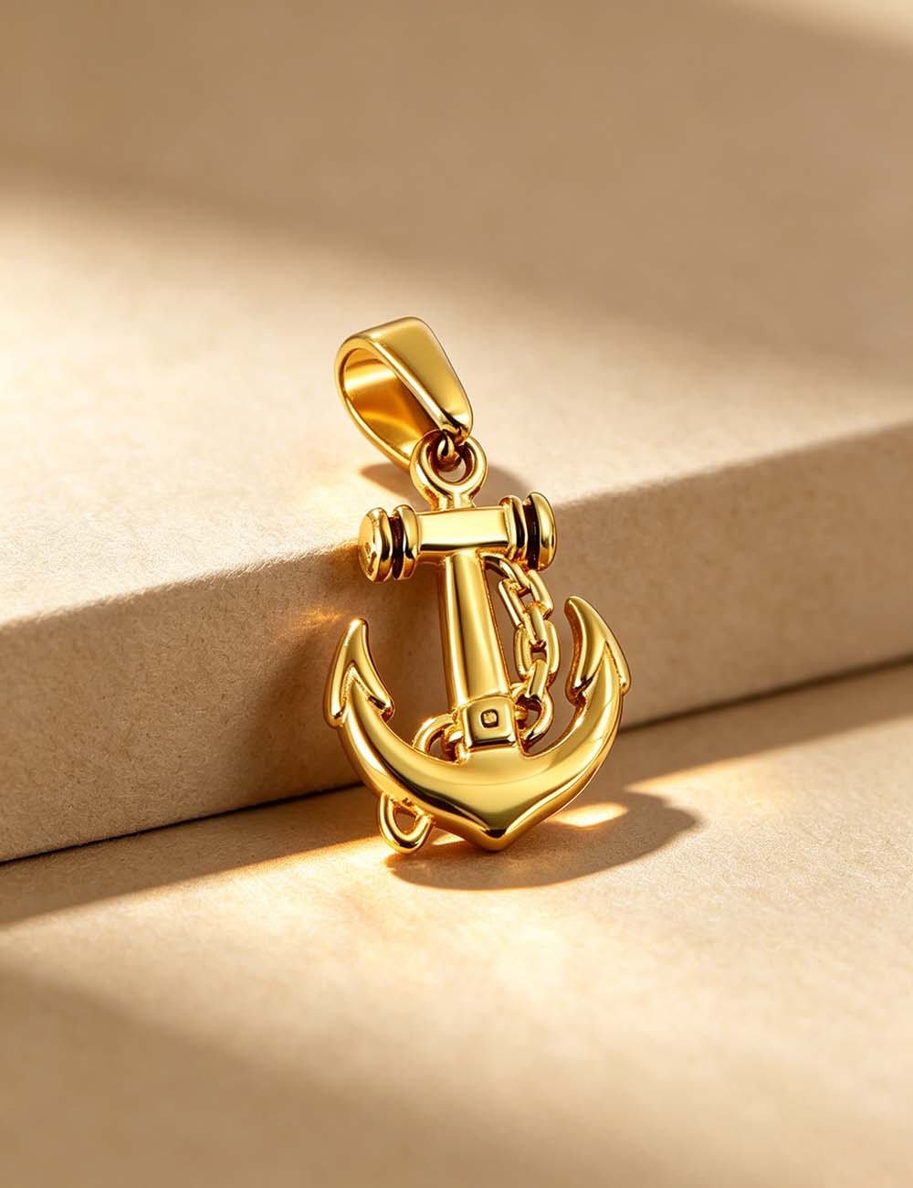 Ladies Heart Key Cross Gold Plated Pendant Charms