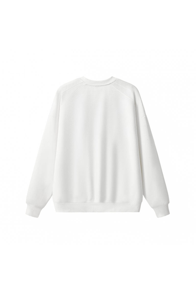 Women Fall Clothing Cotton Blend Raglan V Neck Sweatshirt