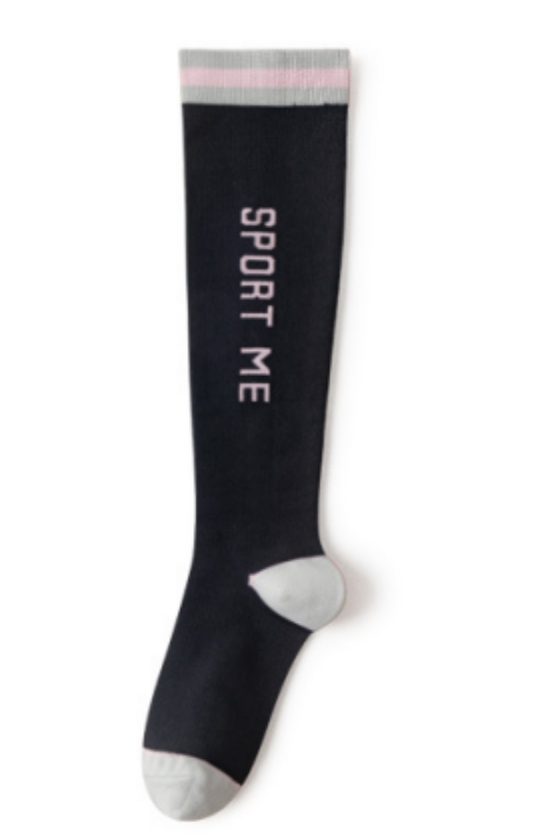 Women Fall Breathable Compression Knee High Sports Socks
