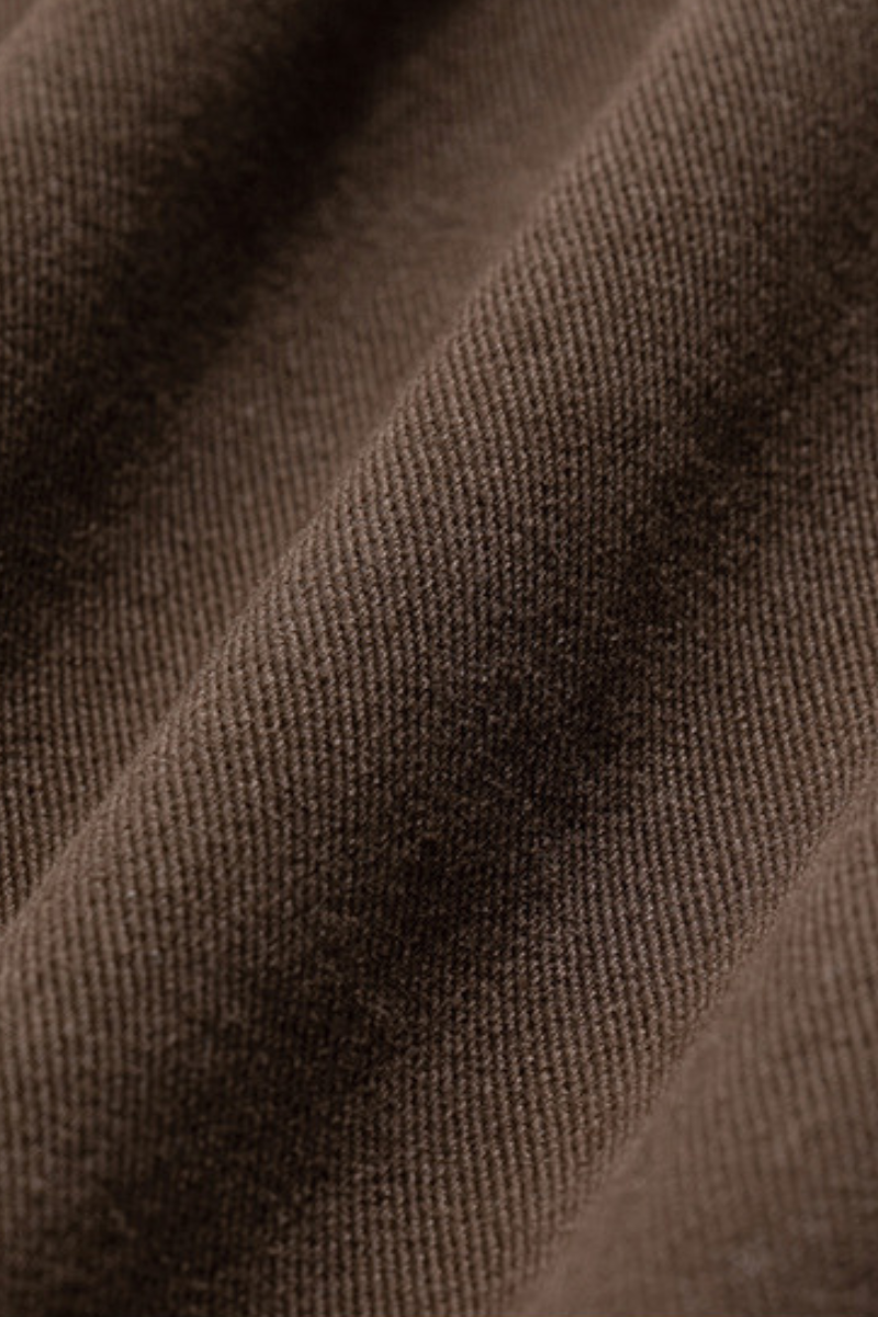 Men's Spring Japan Draped Double Pleated Fleece Pants