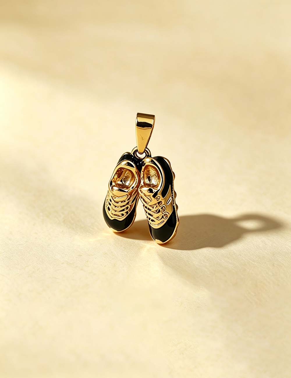 Ladies Sports Theme Stainless Steel Charm