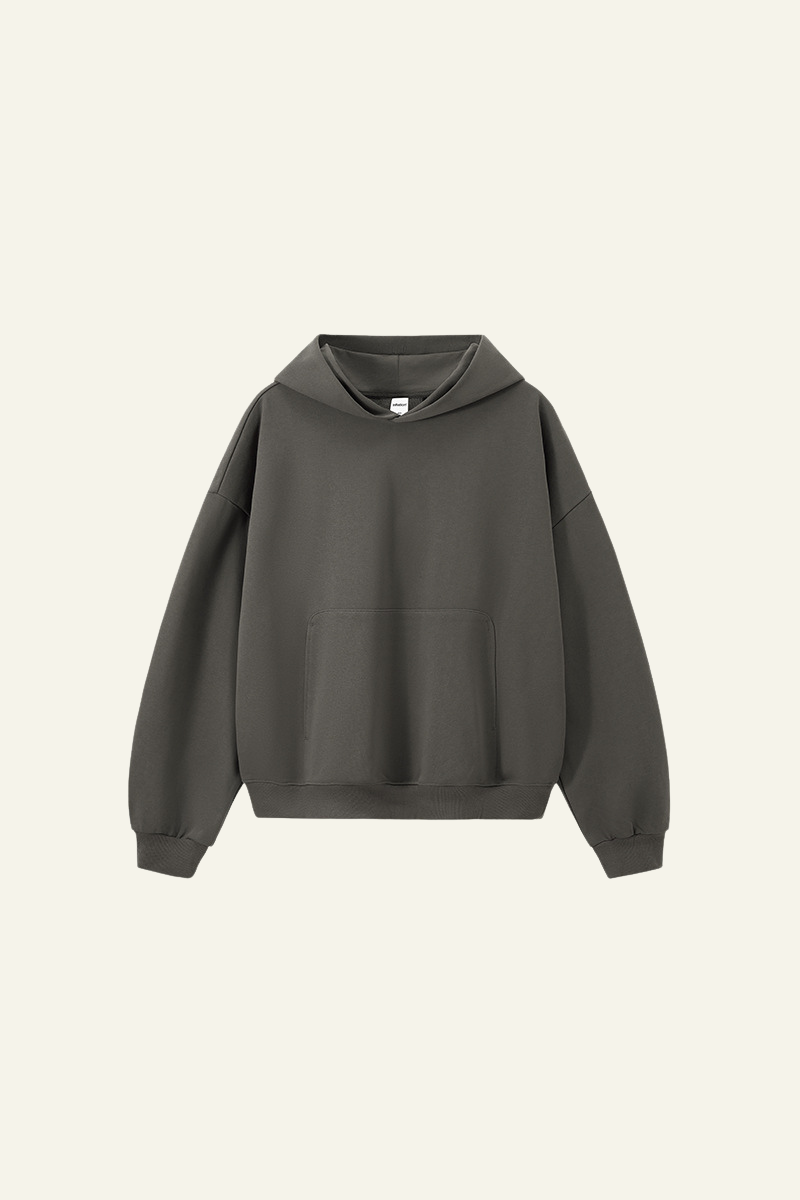 Men's Streetwear Short Loose-fitting Drop Shoulders Hoodie