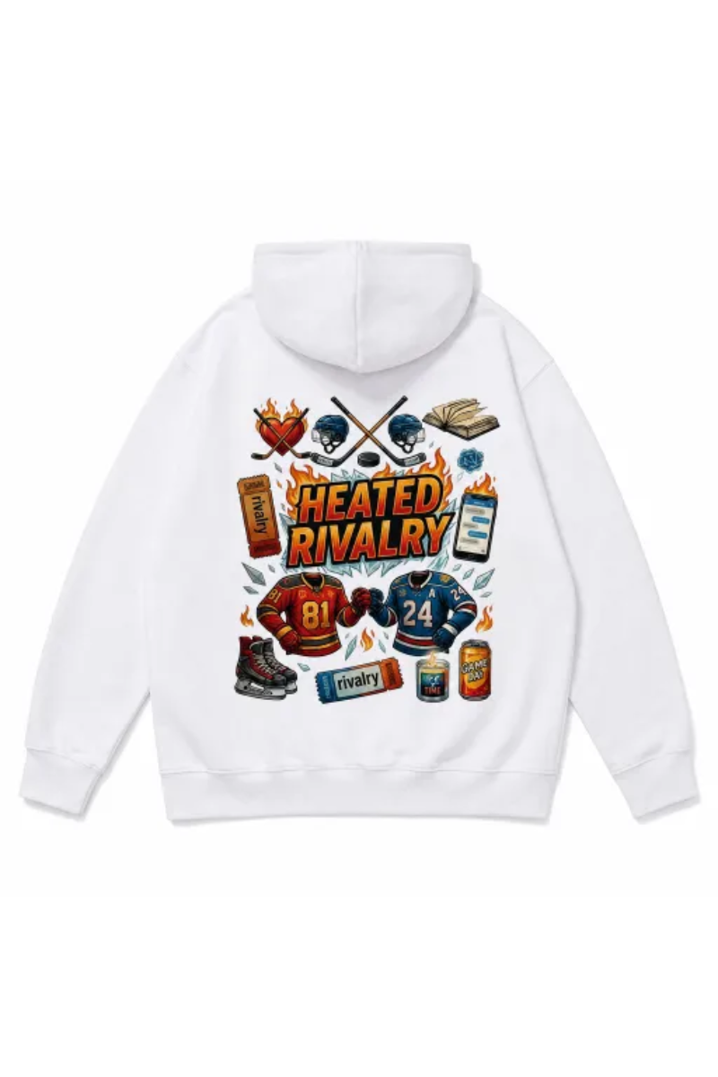 Women Fall Clothing Heated Rivalry Graphic Oversized Hoodie