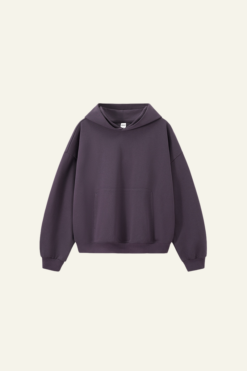 Men's Streetwear Short Loose-fitting Drop Shoulders Hoodie