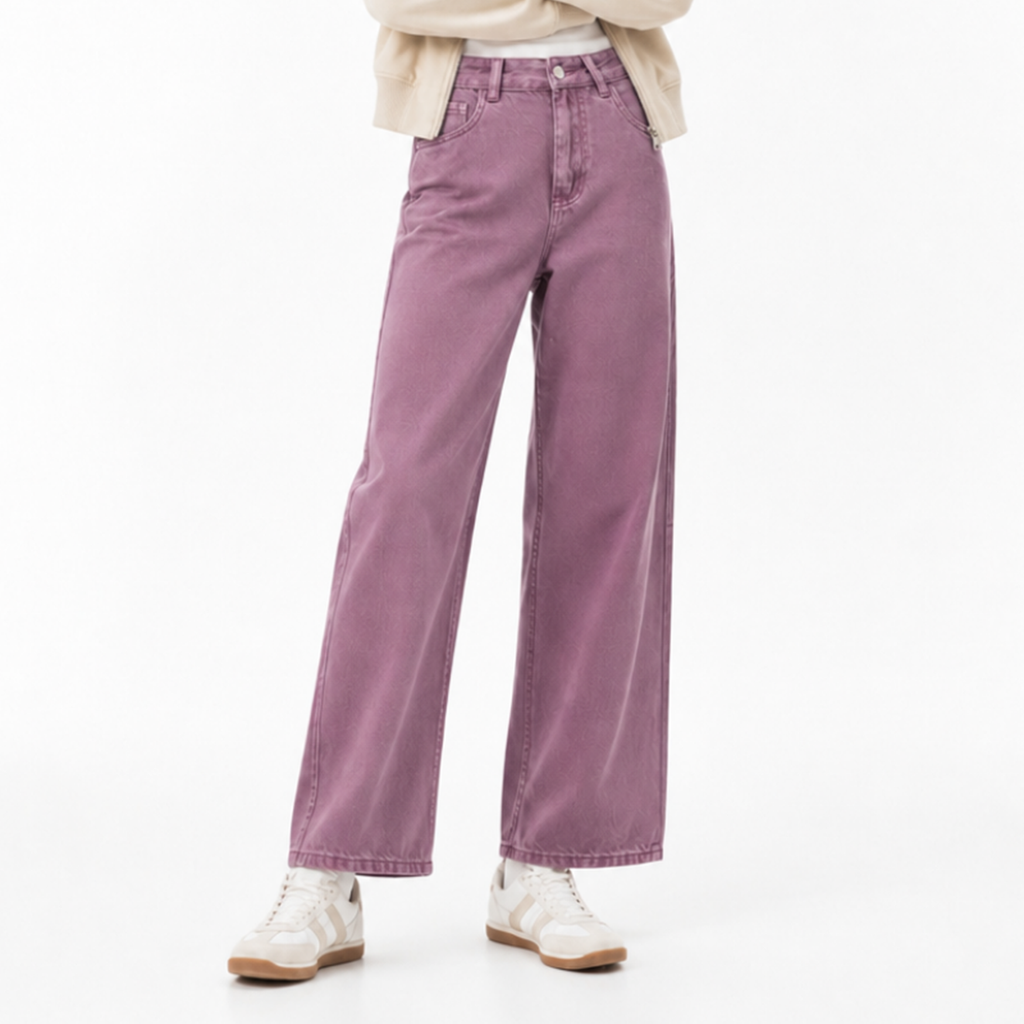 Women's & Unisex High Waist Wide Leg Jeans